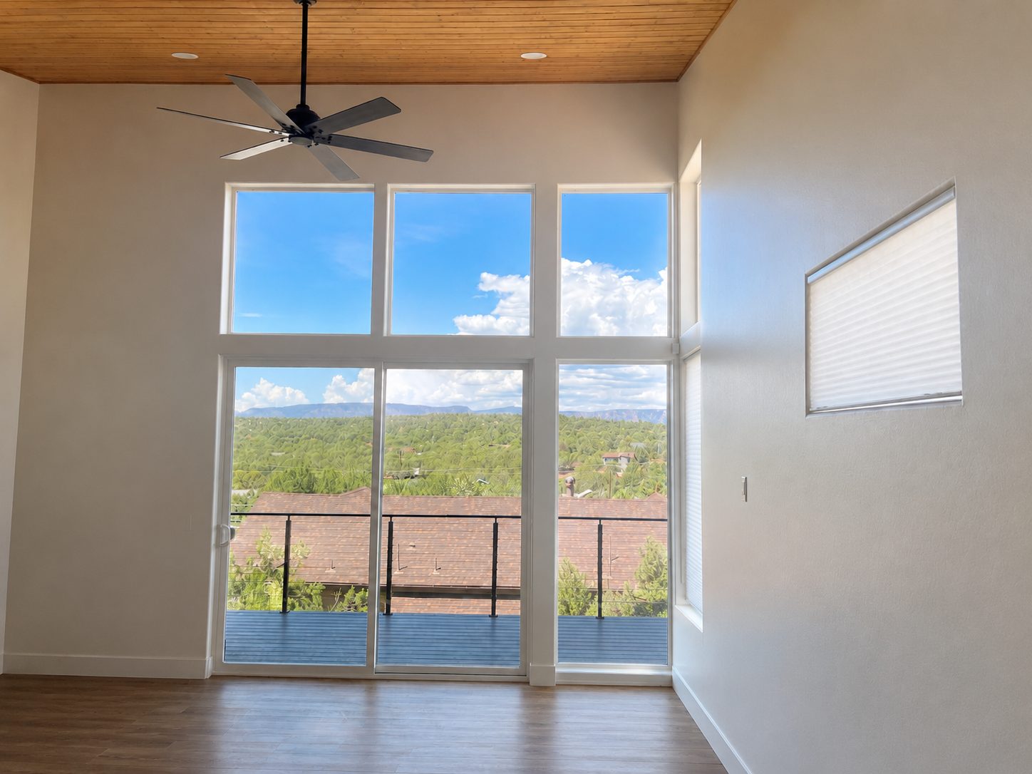 Interior of a custom hillside home built by Gila Home Solutions in Payson, Arizona